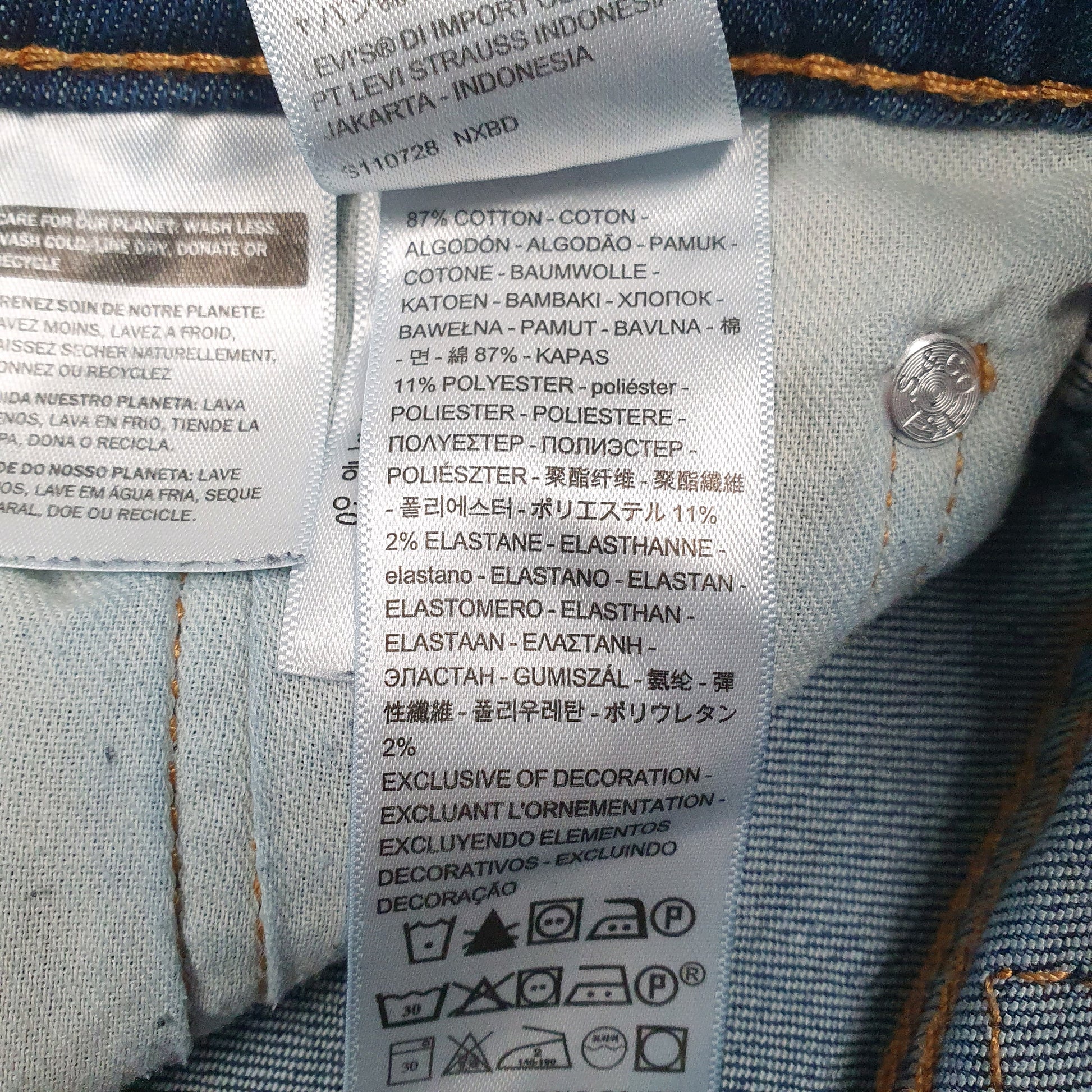 Mens Blue Levis   Jeans