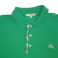 Mens Green Burberry   Polo Shirt