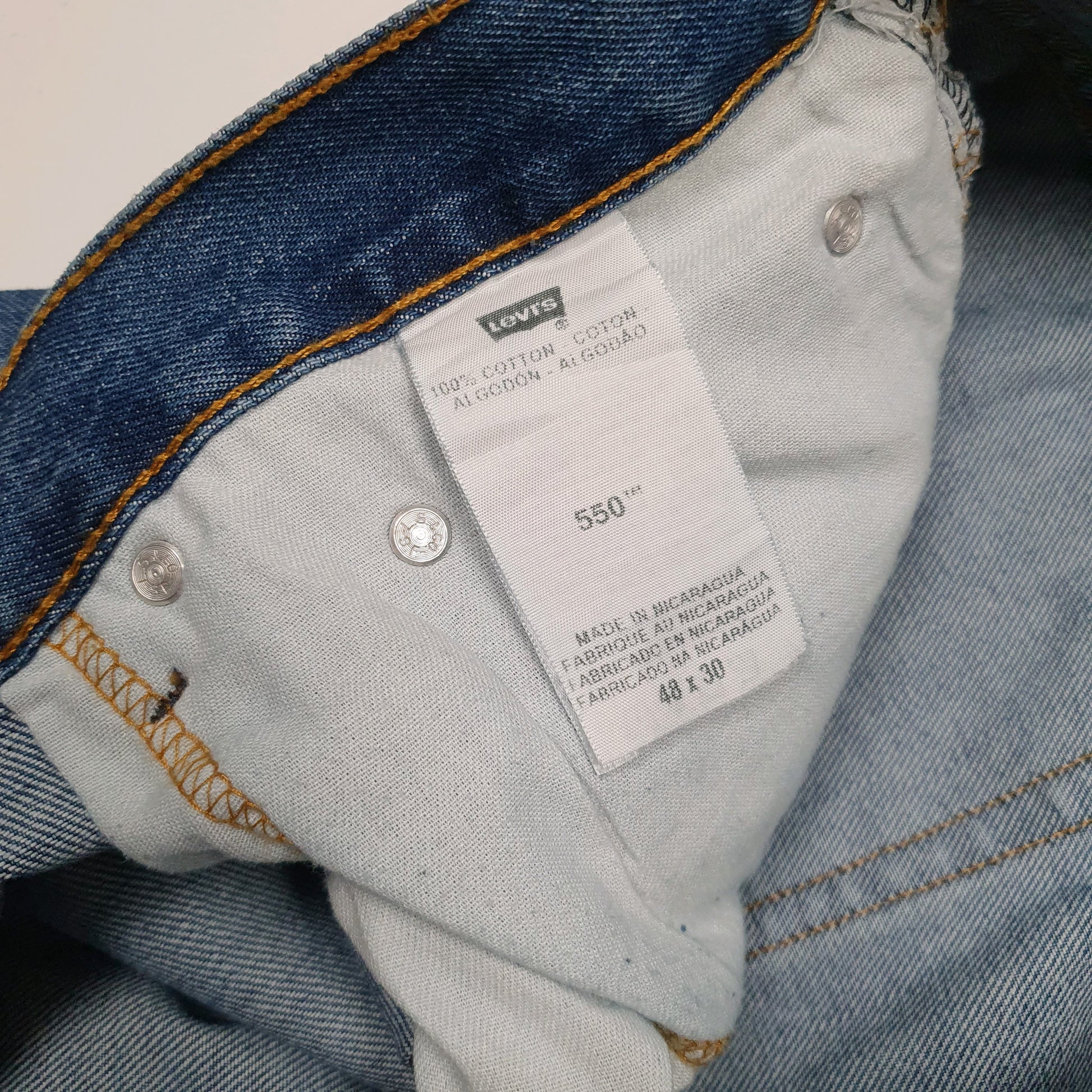 Mens Blue Levis   Jeans