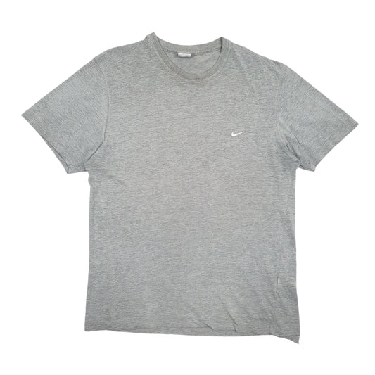 Mens Grey Nike Vintage 00s Short Sleeve T Shirt