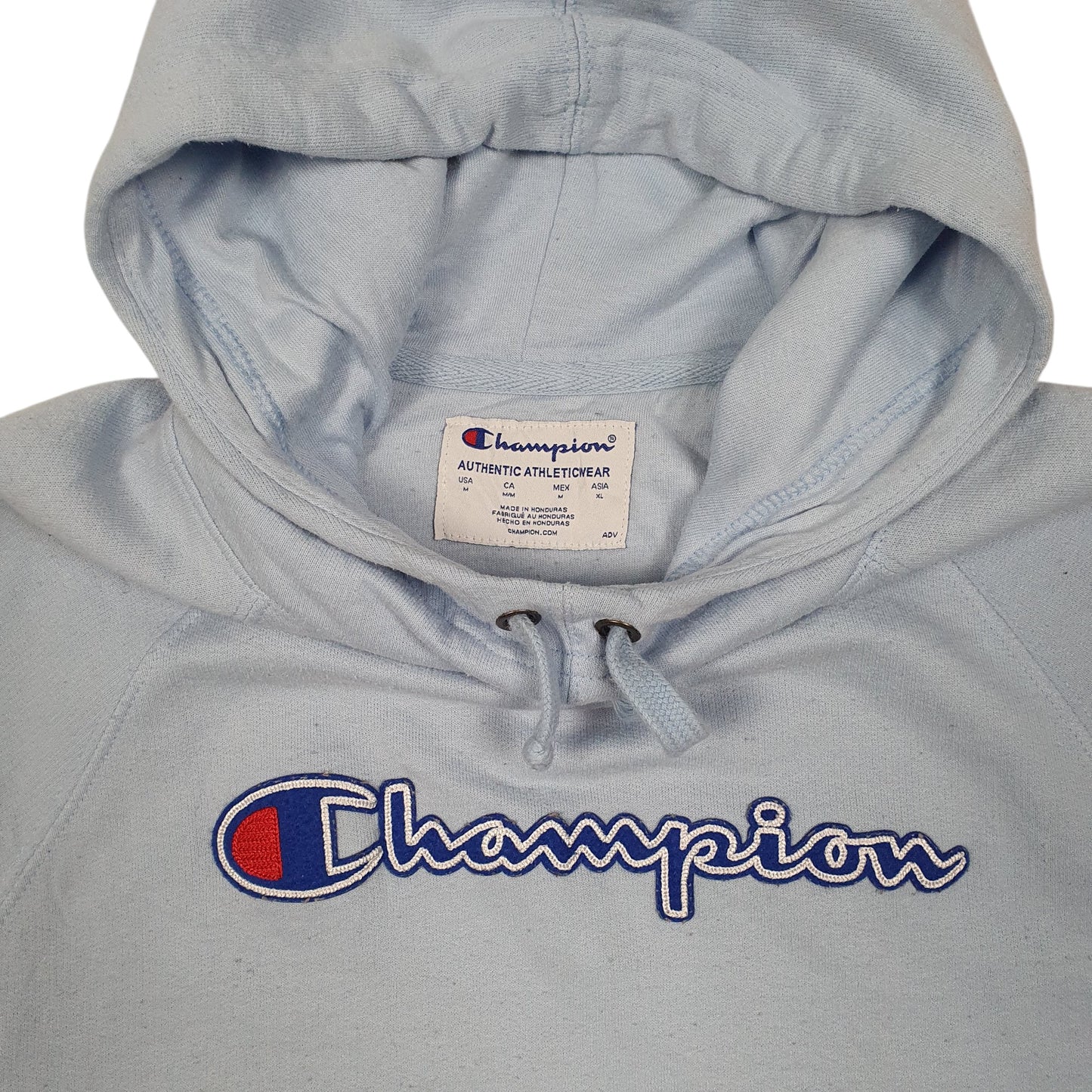 Womens Blue Champion  Hoodie Jumper