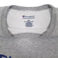 Mens Grey Champion Spellout Crewneck Jumper