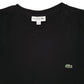 Mens Black Lacoste   T Shirt