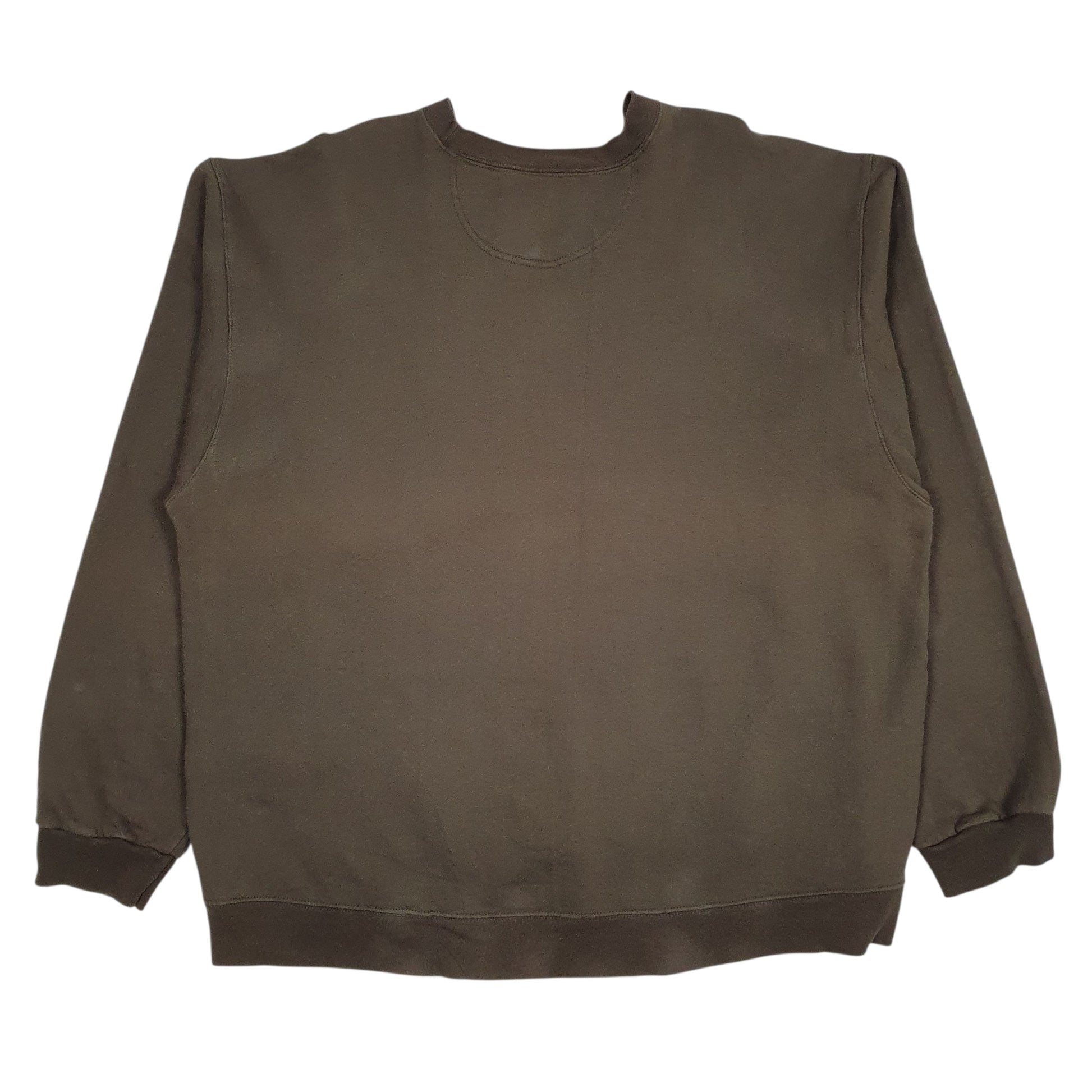 Mens Khaki Champion  Crewneck Jumper