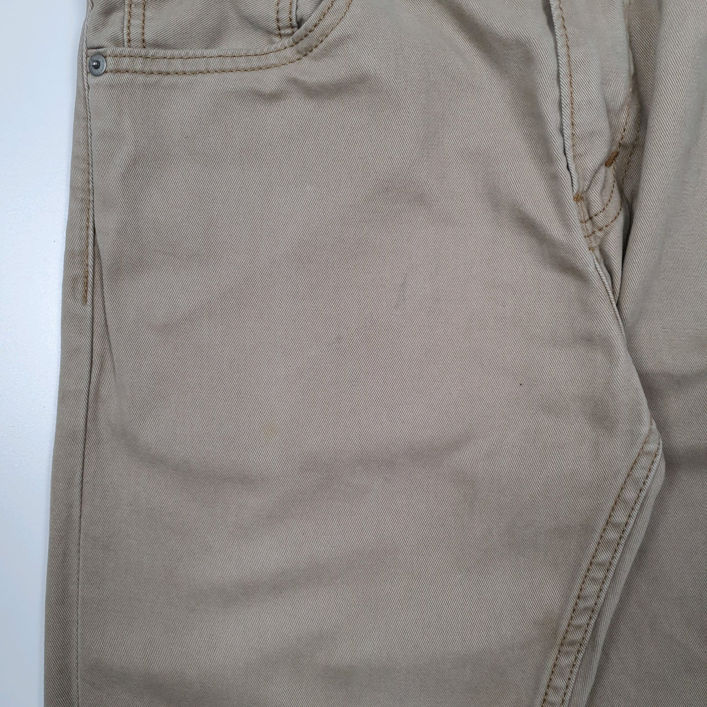 Mens Beige Levis 508  Trousers