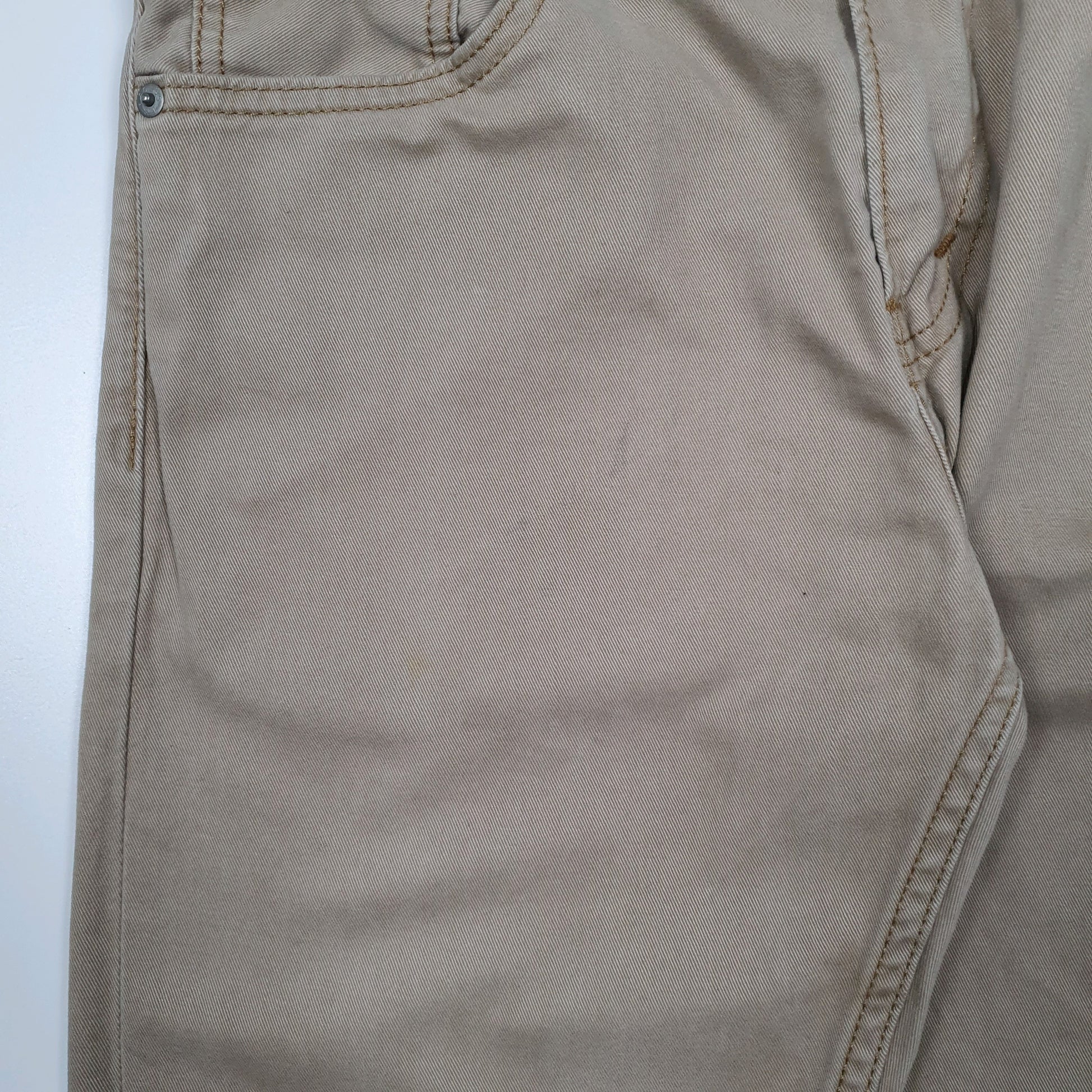Mens Beige Levis 508  Trousers