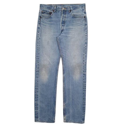 Mens Blue Levis Vintage 00s 501 JeansW33 L33