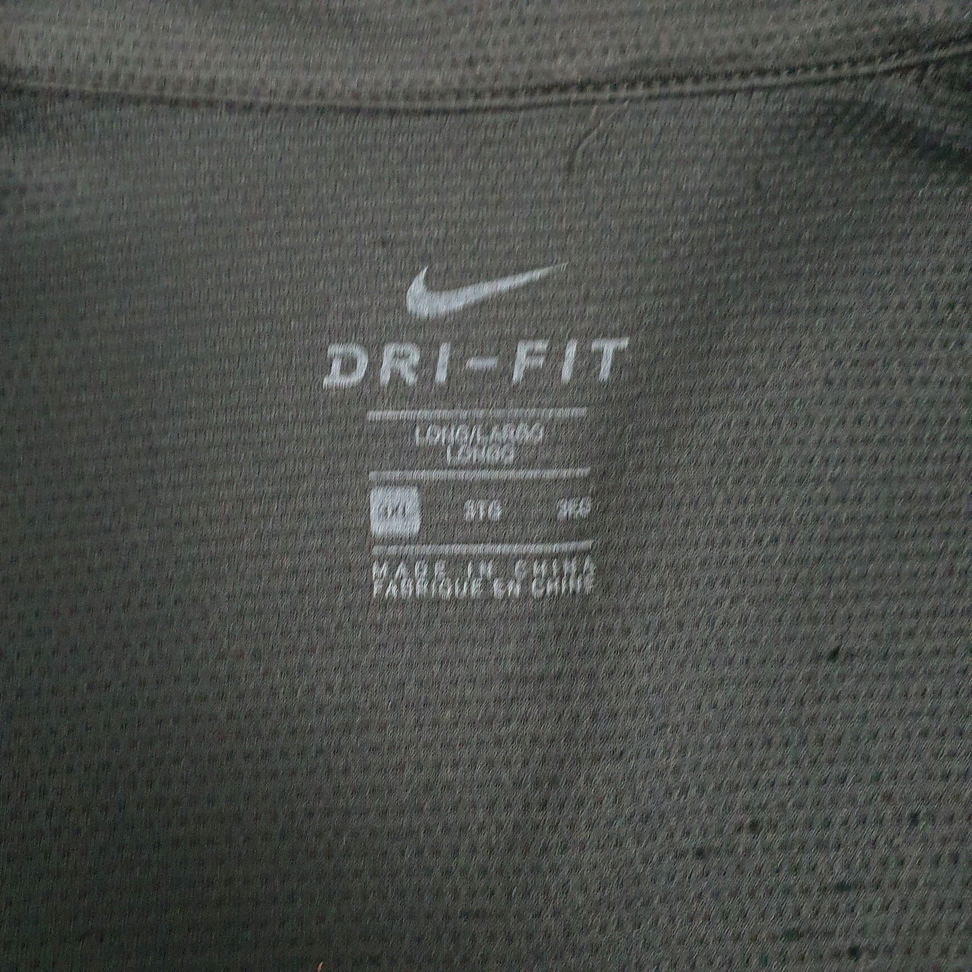 Mens Black Nike Dri-Fit Full Zip Jumper