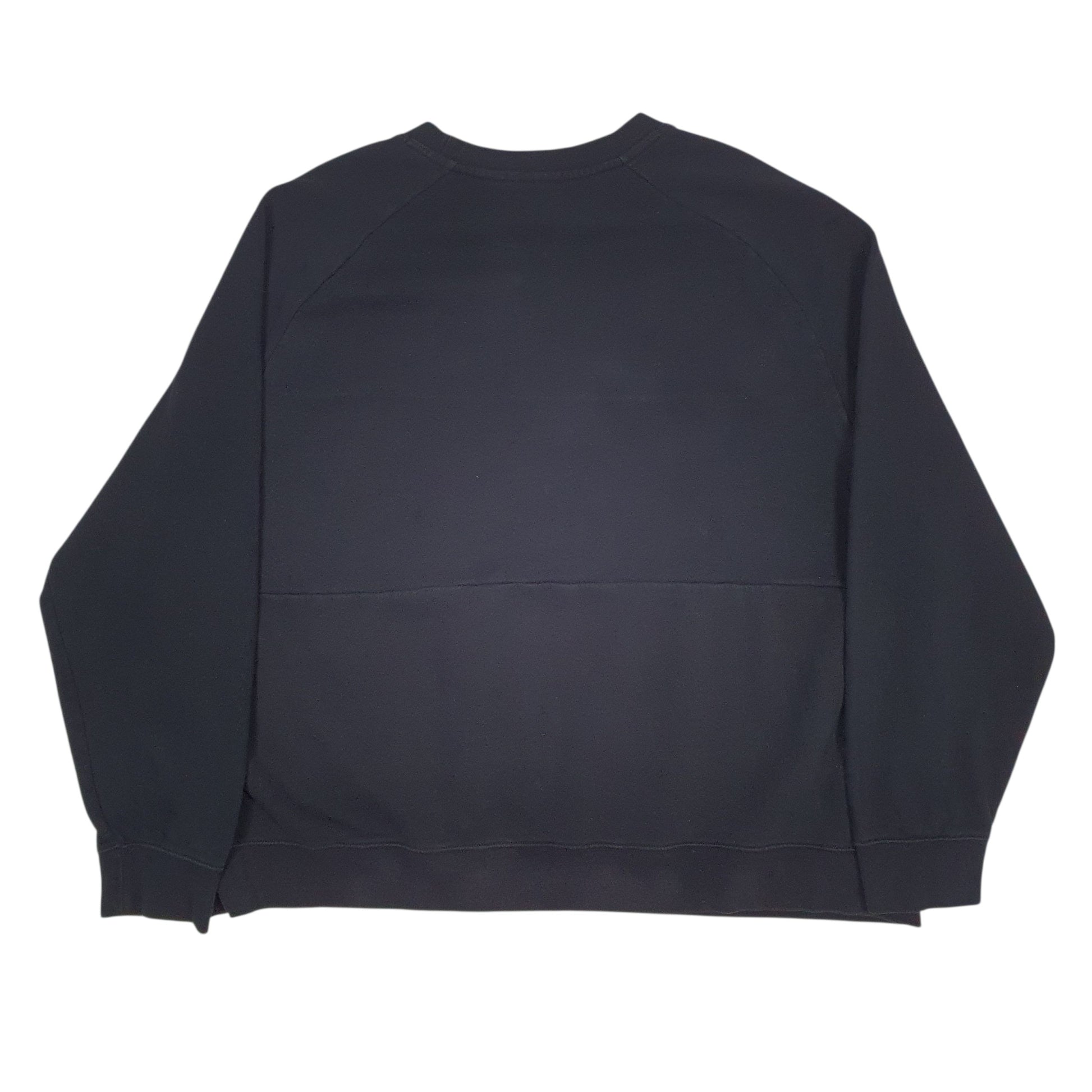 Mens Black Nike Air Spellout Crewneck Jumper