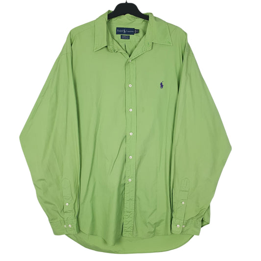 Mens Green Ralph Lauren  Long Sleeve Shirt