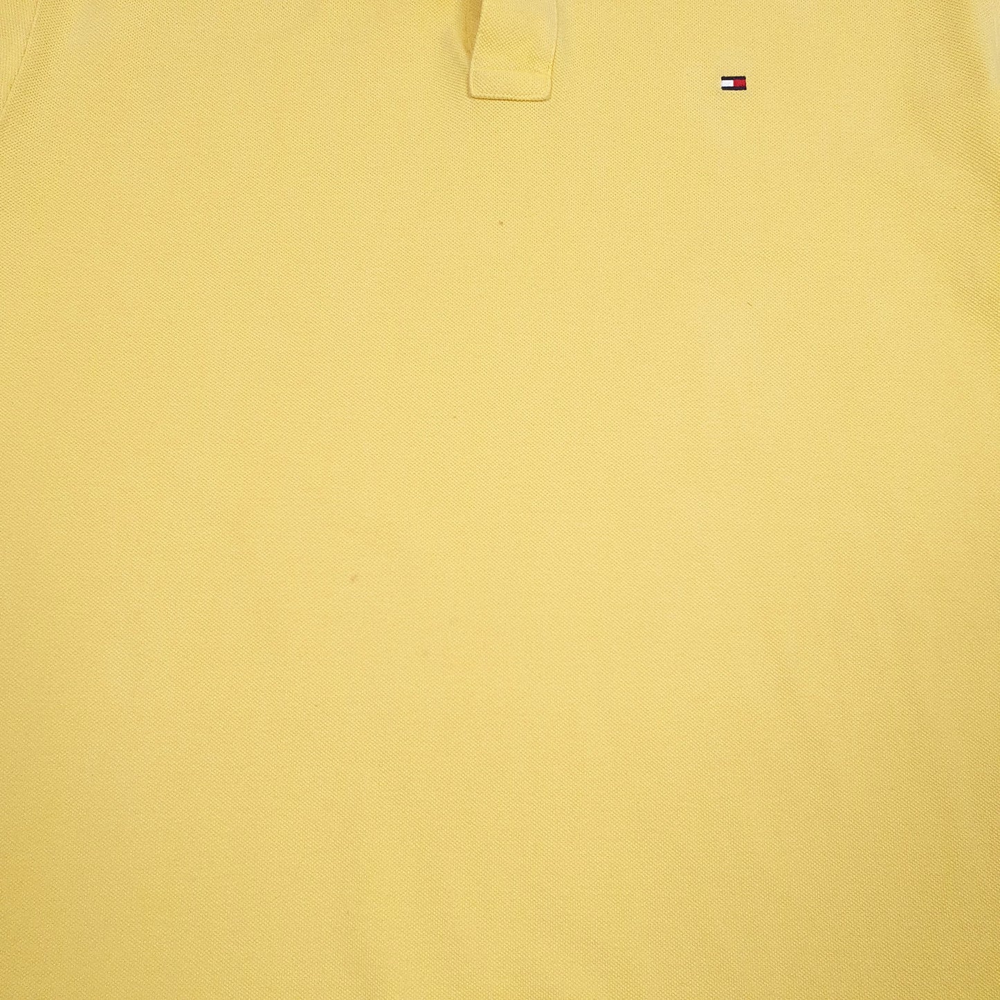 Mens Yellow Tommy Hilfiger   Polo Shirt