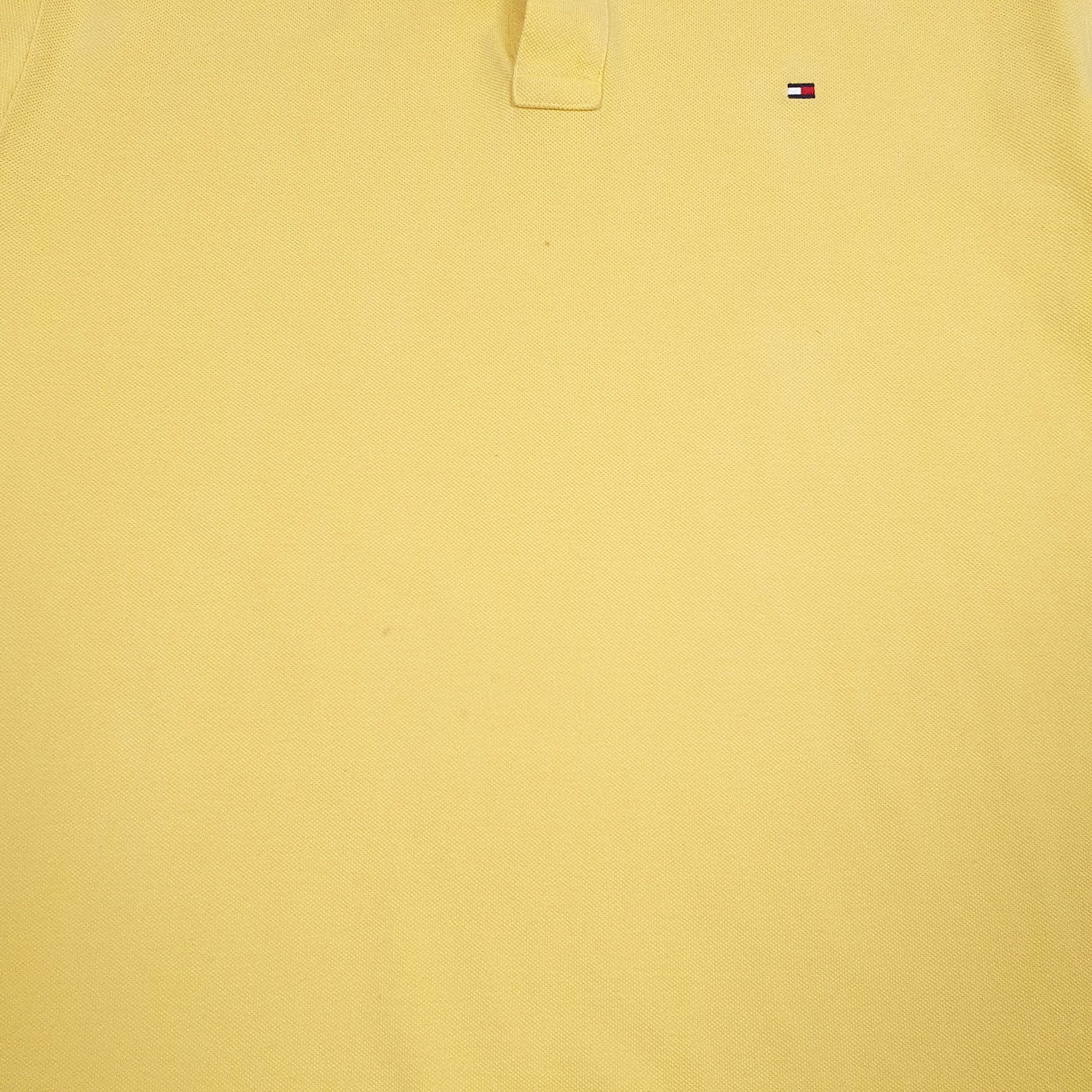 Mens Yellow Tommy Hilfiger   Polo Shirt