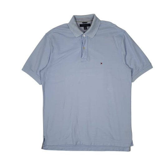 Mens Blue Tommy Hilfiger  Short Sleeve Polo Shirt