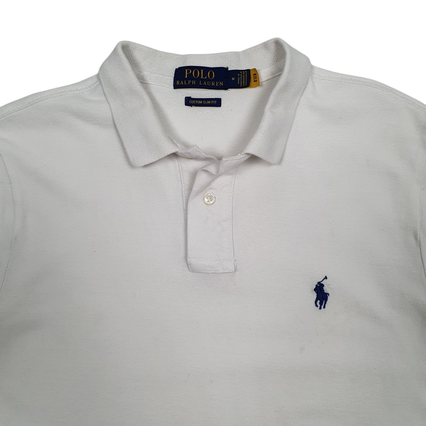 Mens White Polo Ralph Lauren   Polo Shirt