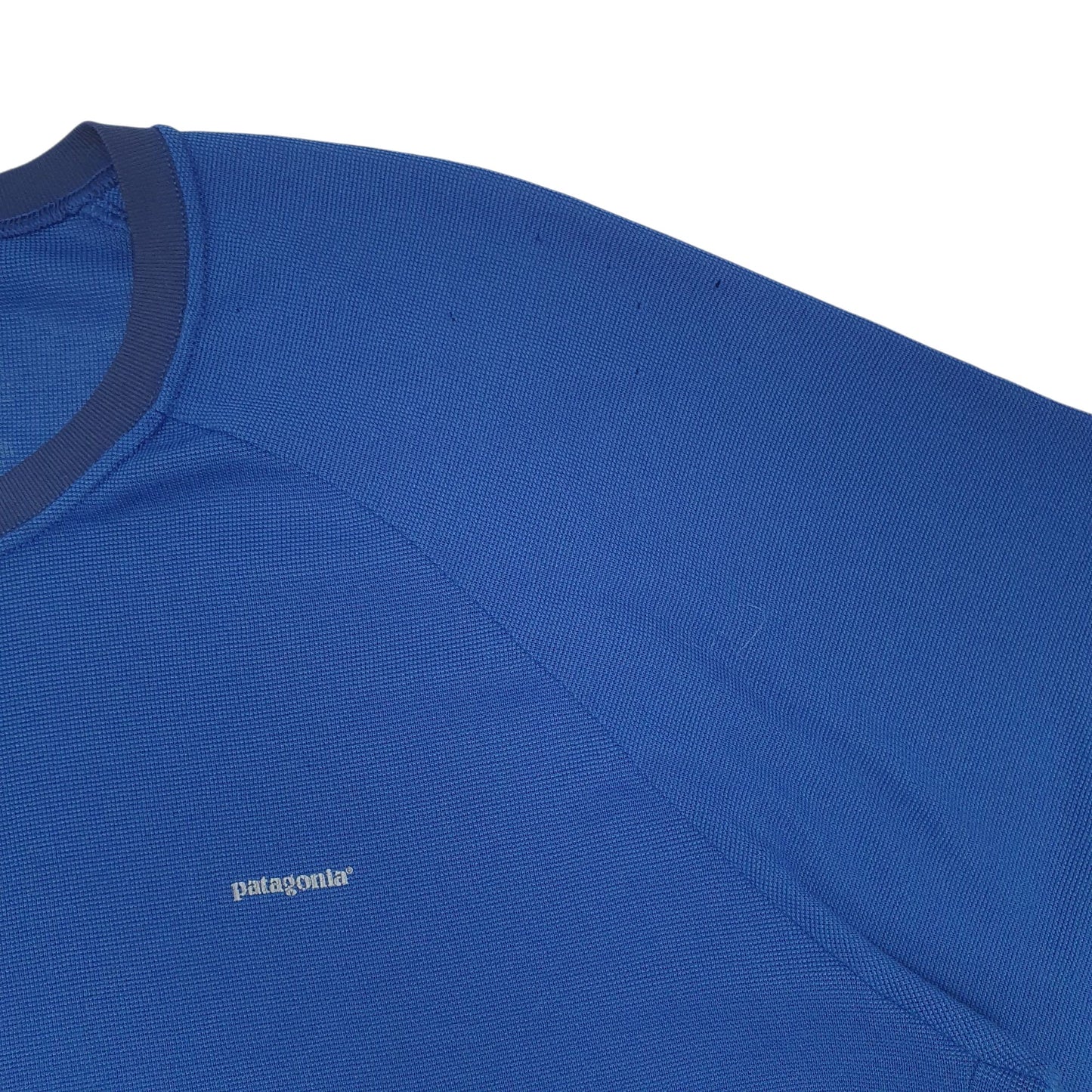 Mens Blue Patagonia Capilene  T Shirt