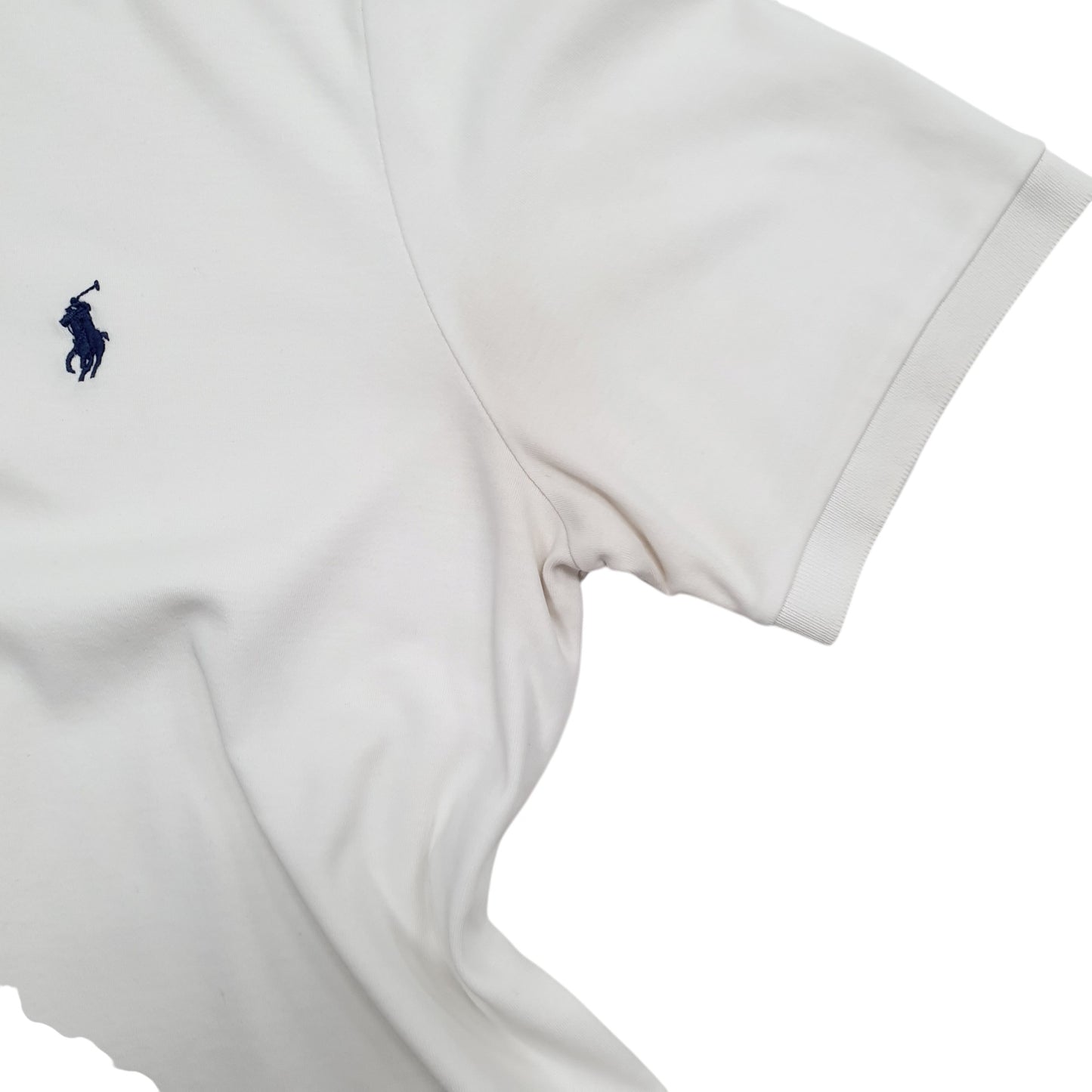 Mens White Polo Ralph Lauren   Polo Shirt