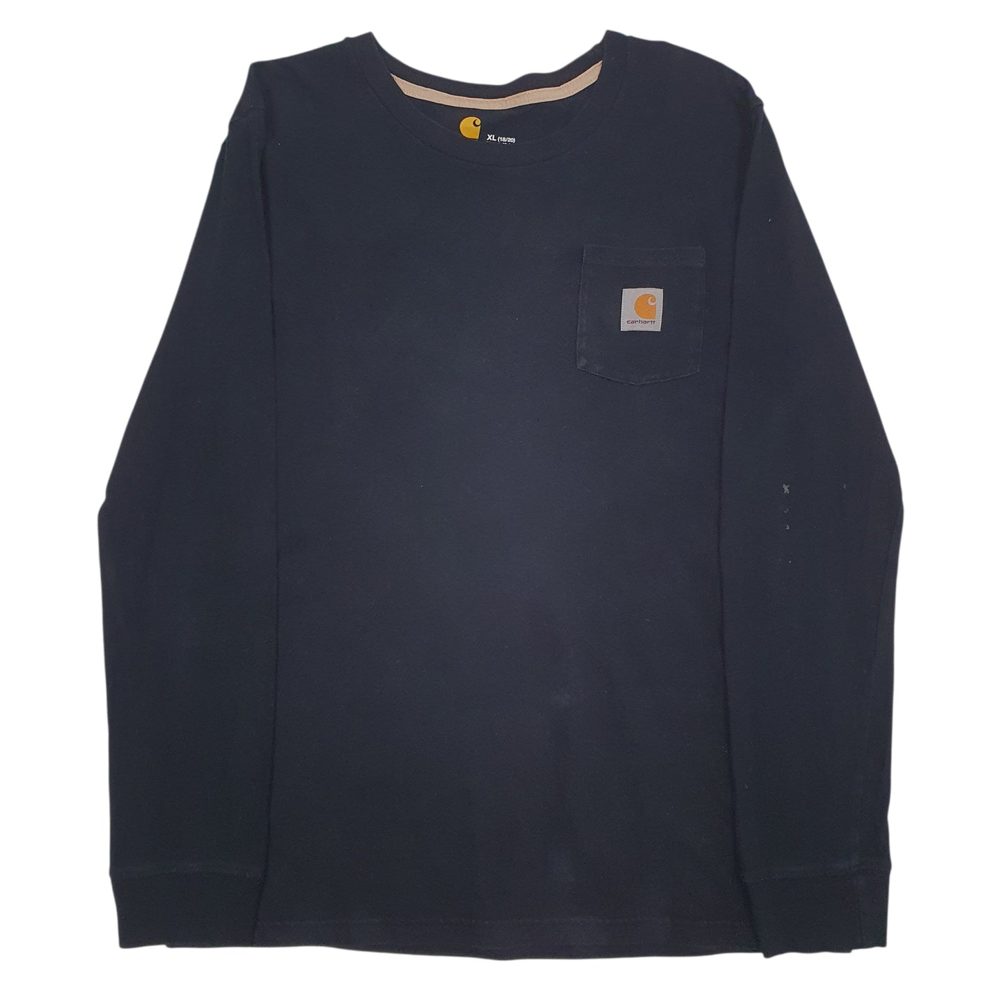 Womens Black Carhartt  Long Sleeve T Shirt