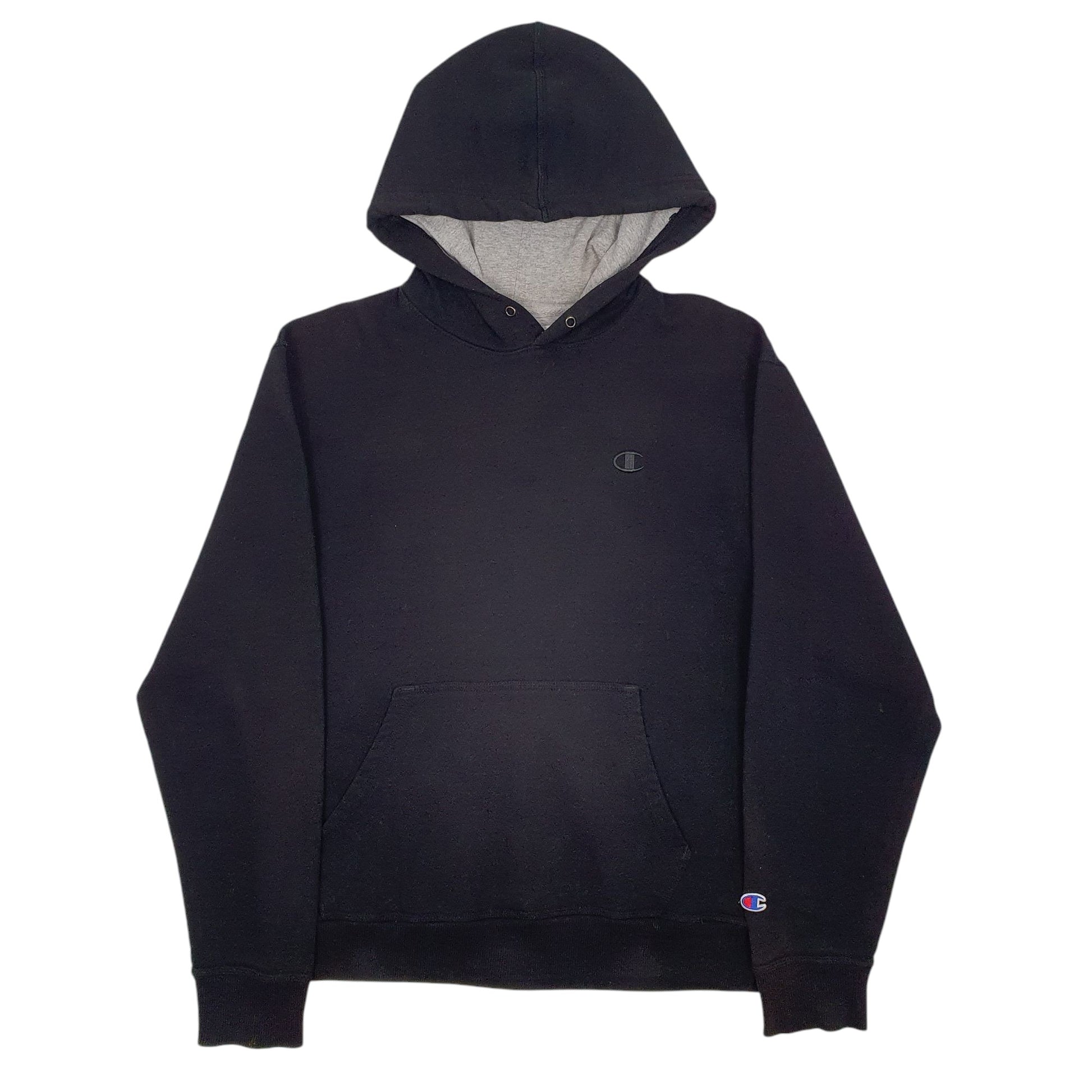 Mens Black Champion  Hoodie Jumper