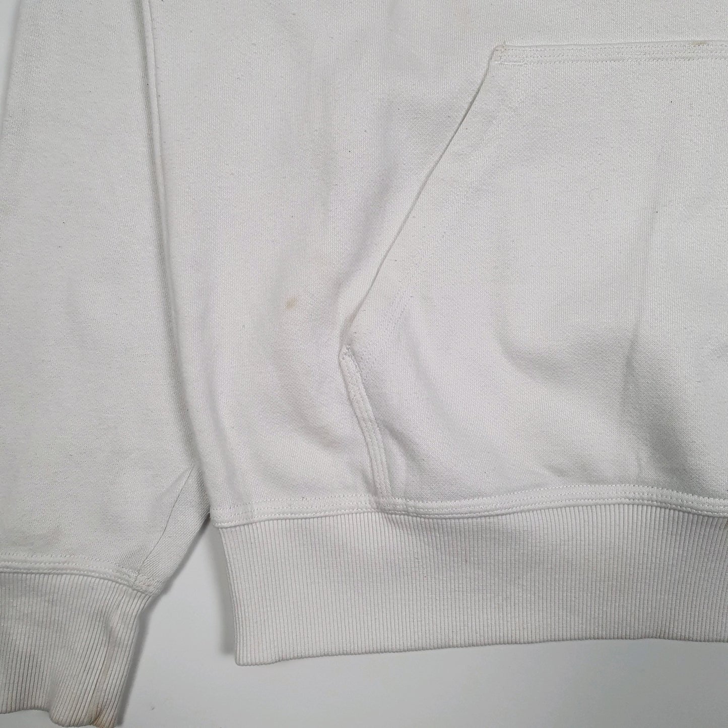 Mens White Champion  Hoodie Jumper