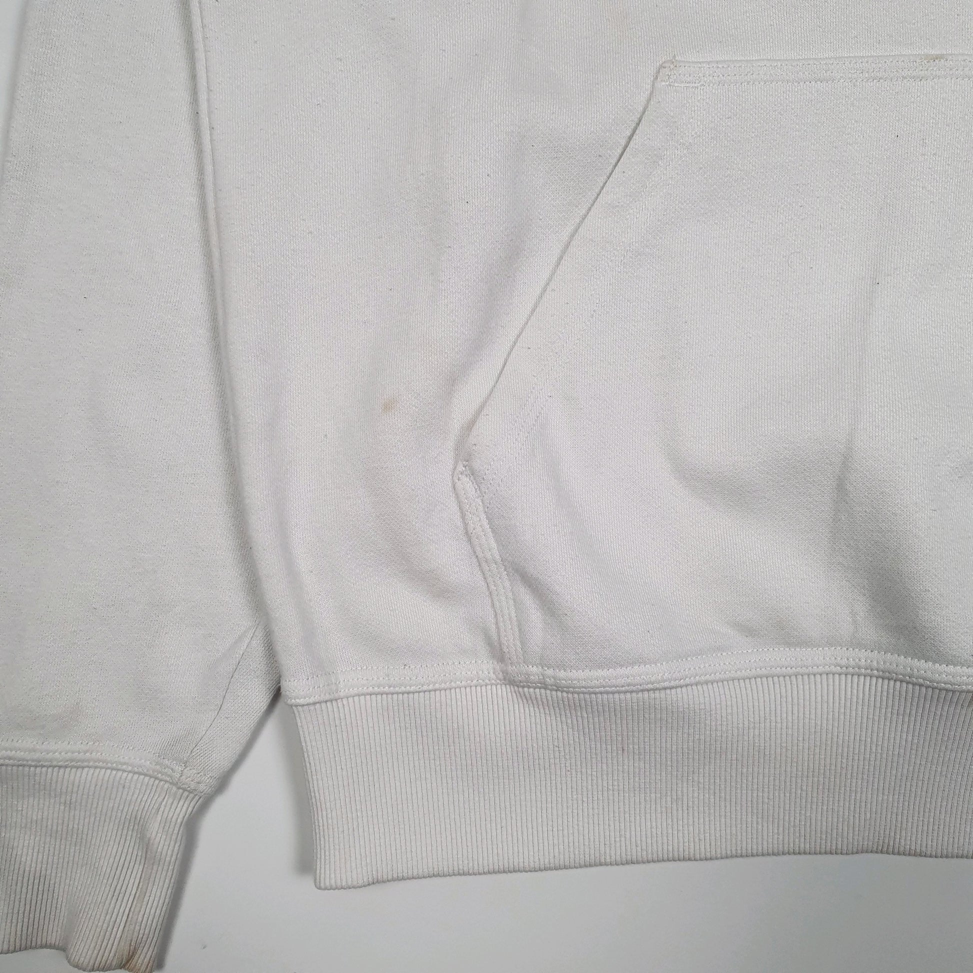 Mens White Champion  Hoodie Jumper