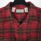 Mens Red L.L.Bean Vintage 90s Chamois  Shirt