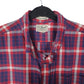 Mens Red L.L.Bean US Coast Guard Tartan  Shirt