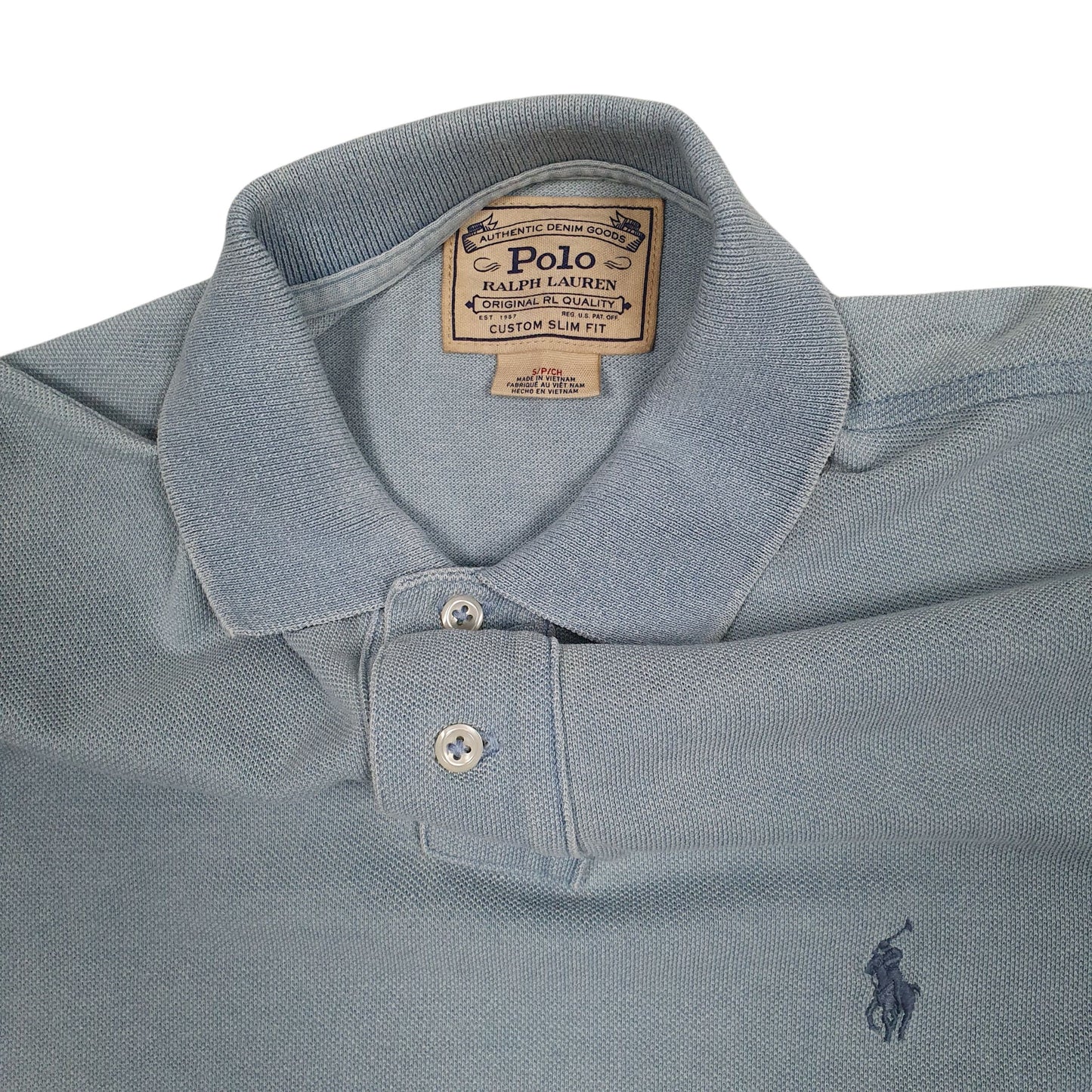 Mens Blue Polo Ralph Lauren   Polo Shirt