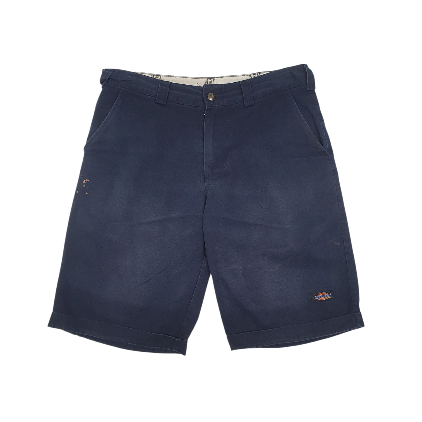 Mens Navy Dickies  Chino Shorts