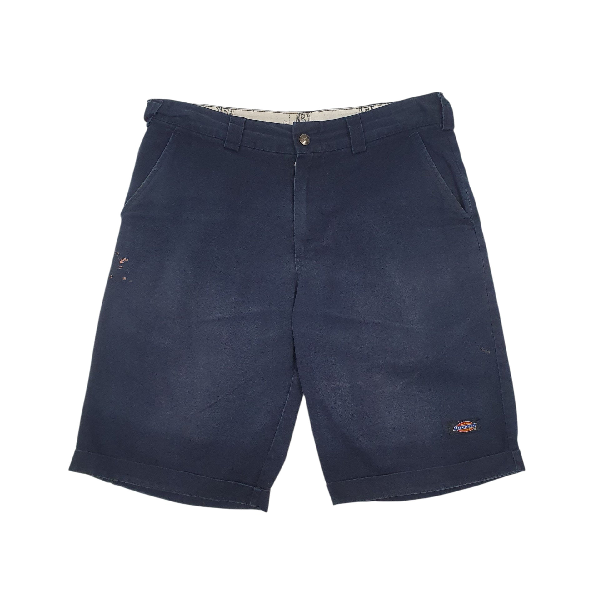 Mens Navy Dickies  Chino Shorts