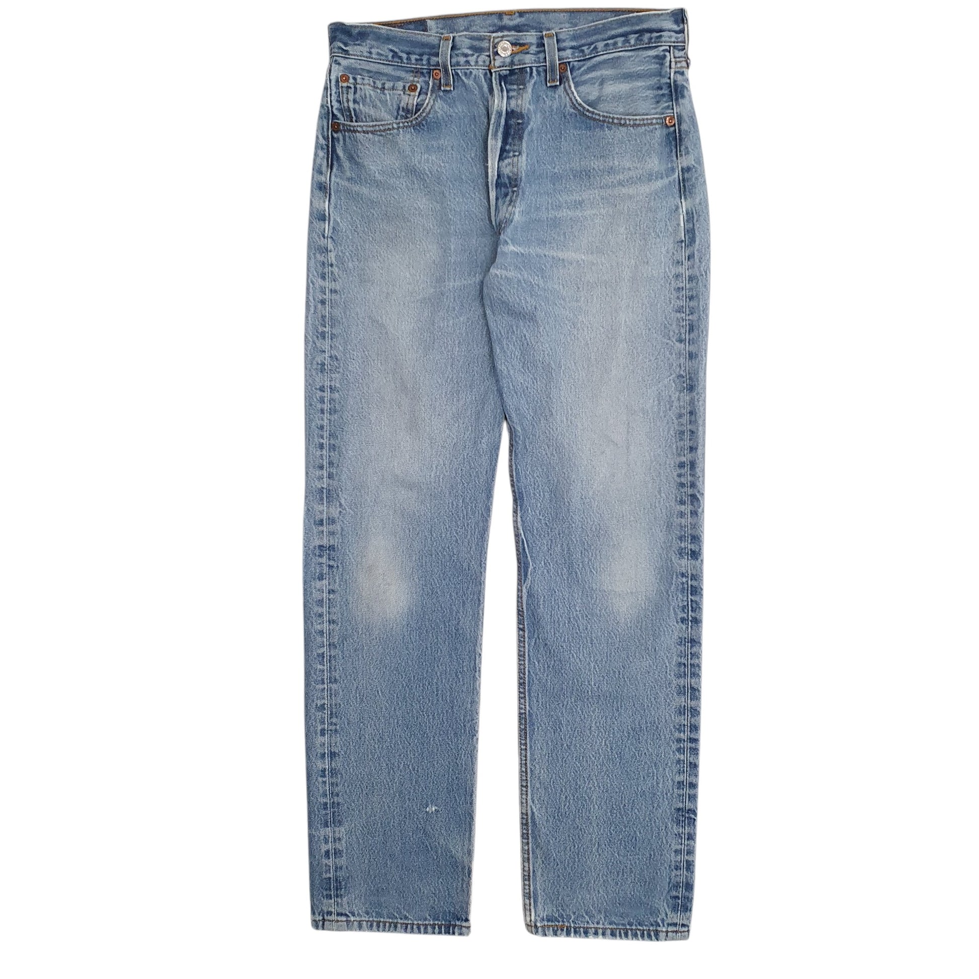 Mens Blue Levis  501 JeansW33 L33