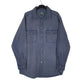 Mens Blue Woolrich Vintage 1990s Long Sleeve Shirt