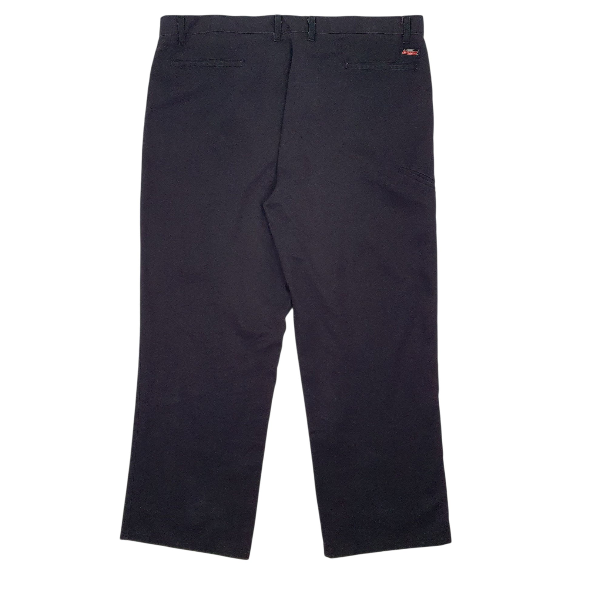 Mens Black Dickies Workwear  Trousers