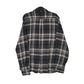 Mens Grey Woolrich Thick Flannel  Shirt