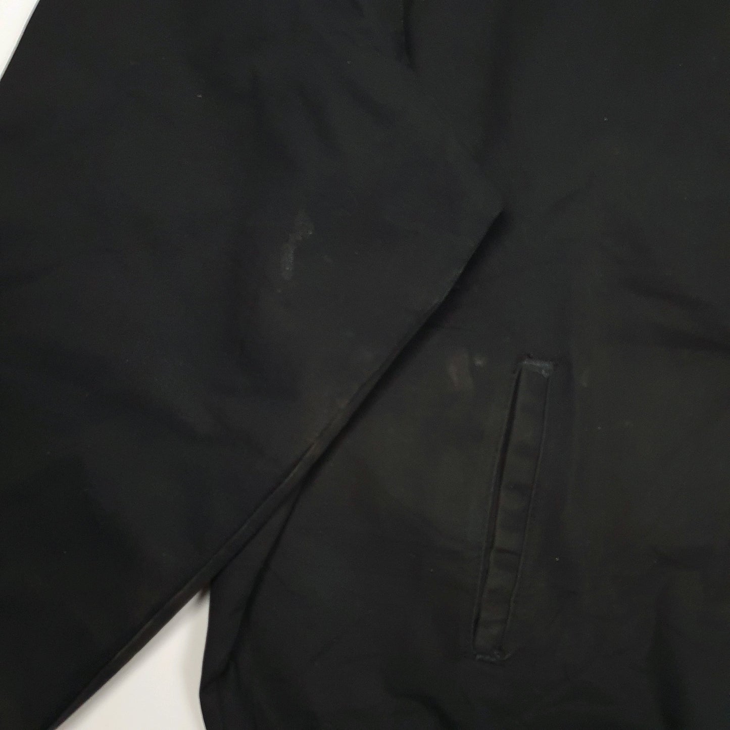 Mens Black Red Kap   Coat