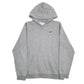 Mens Grey Nike  Hoodie Jumper