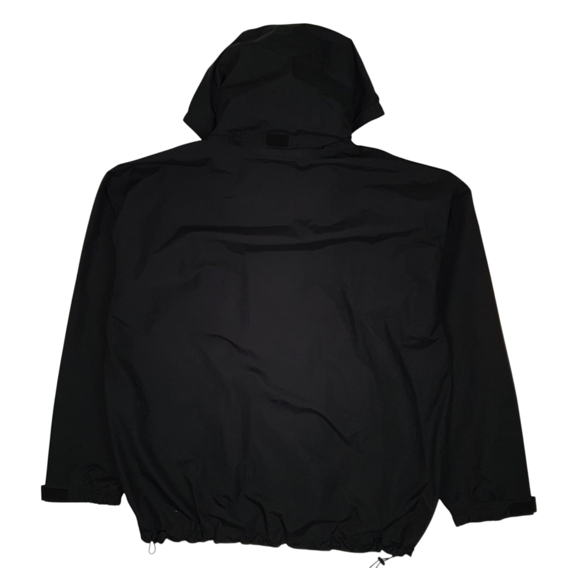 Mens Black Hello Hansen  Quarter Zip Coat