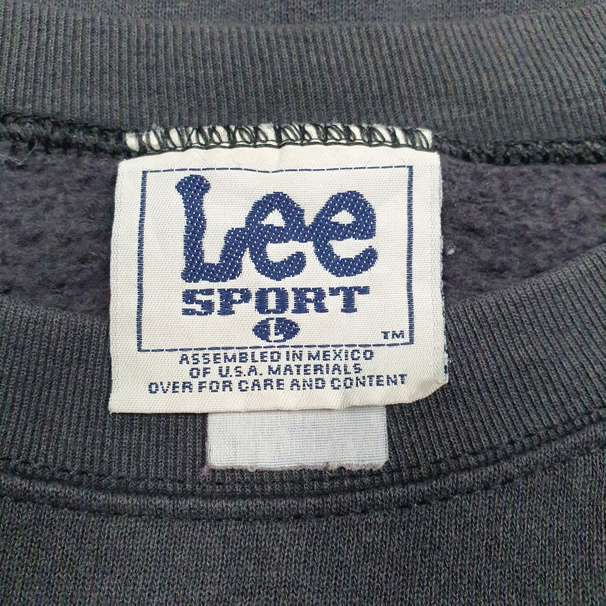 Mens Black VF Knitwear Nutmeg Mills Vintage 90s NBA Portland Blazers Crewneck Jumper