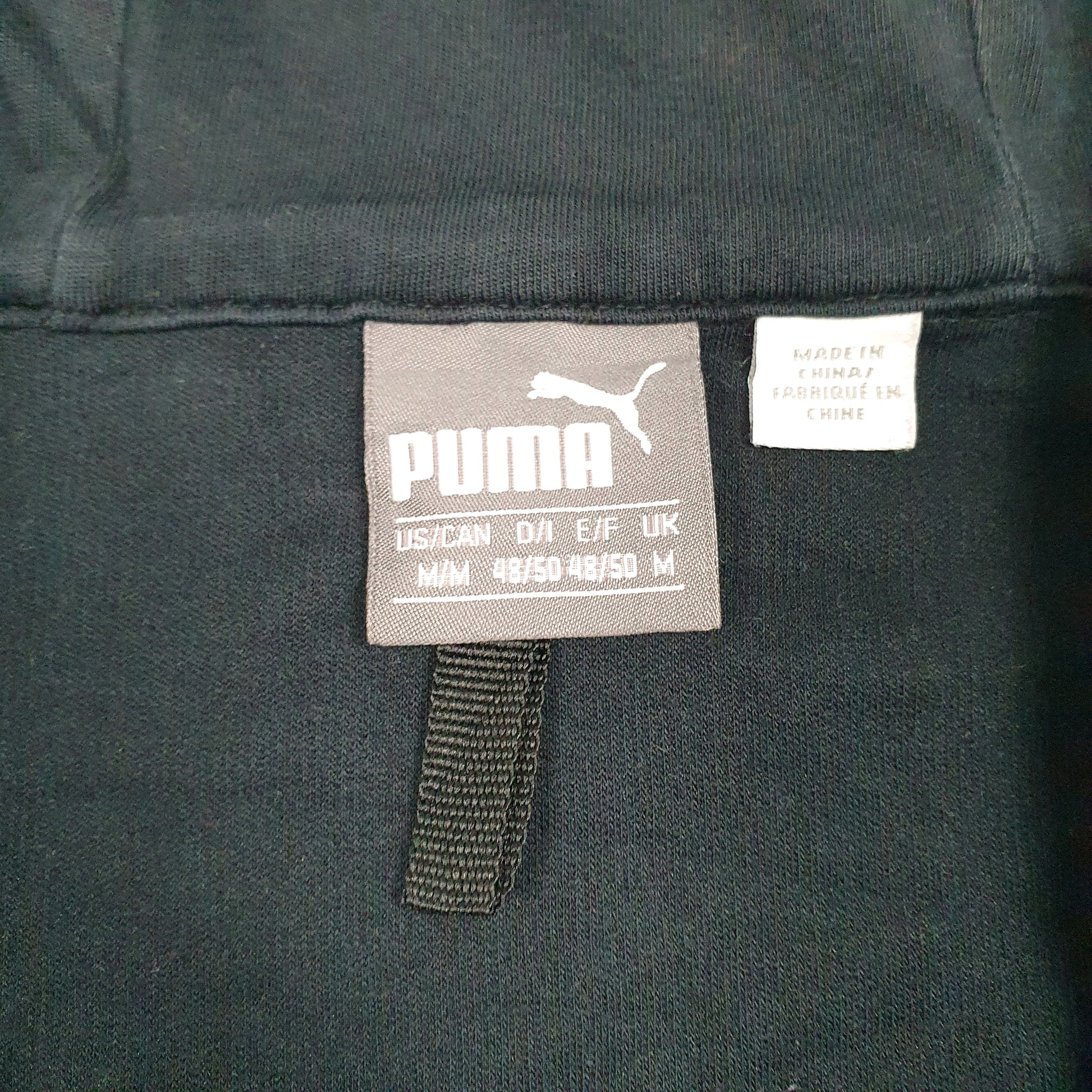 Mens Navy Puma Ferrari Full Zip Jumper