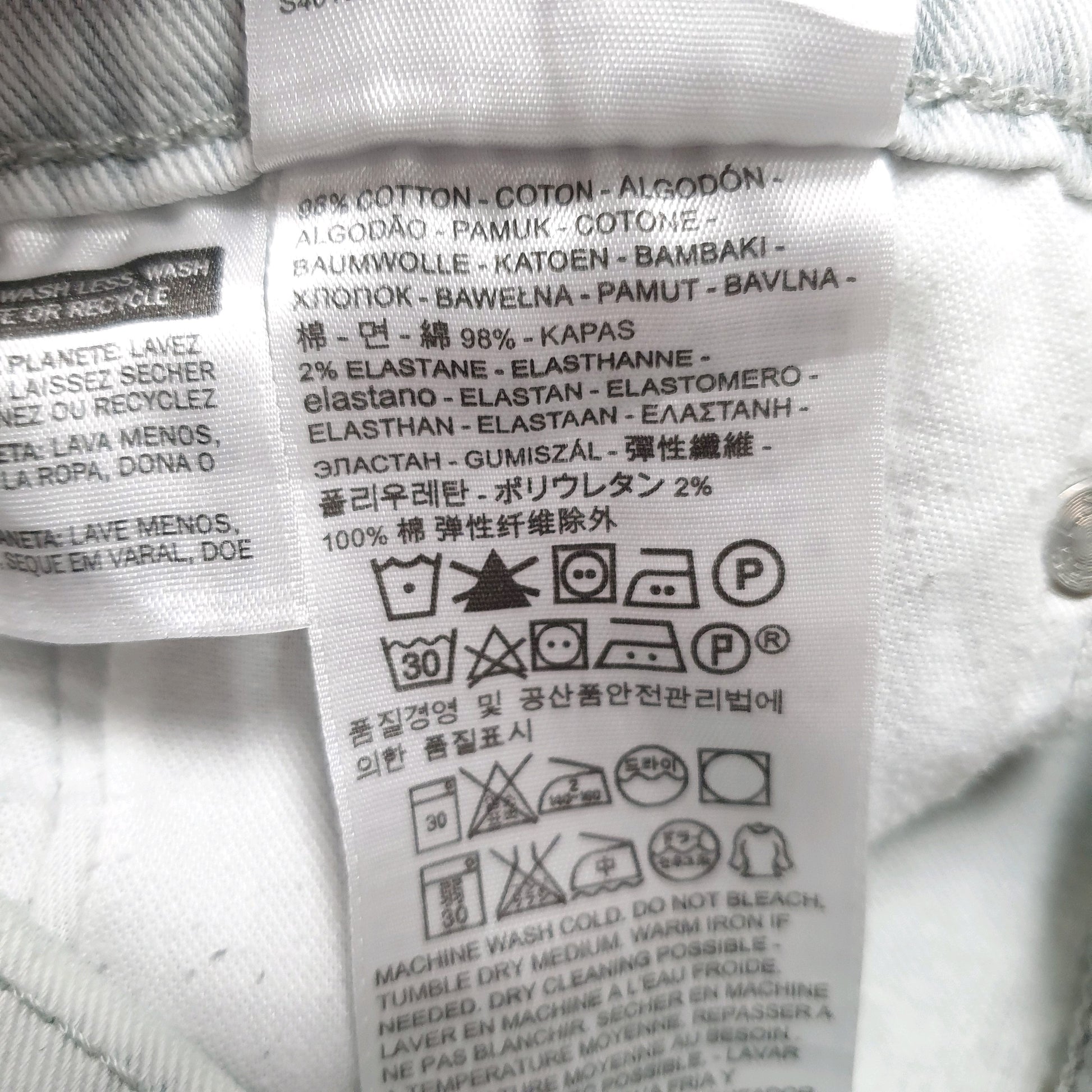 Mens Grey Levis   Jeans