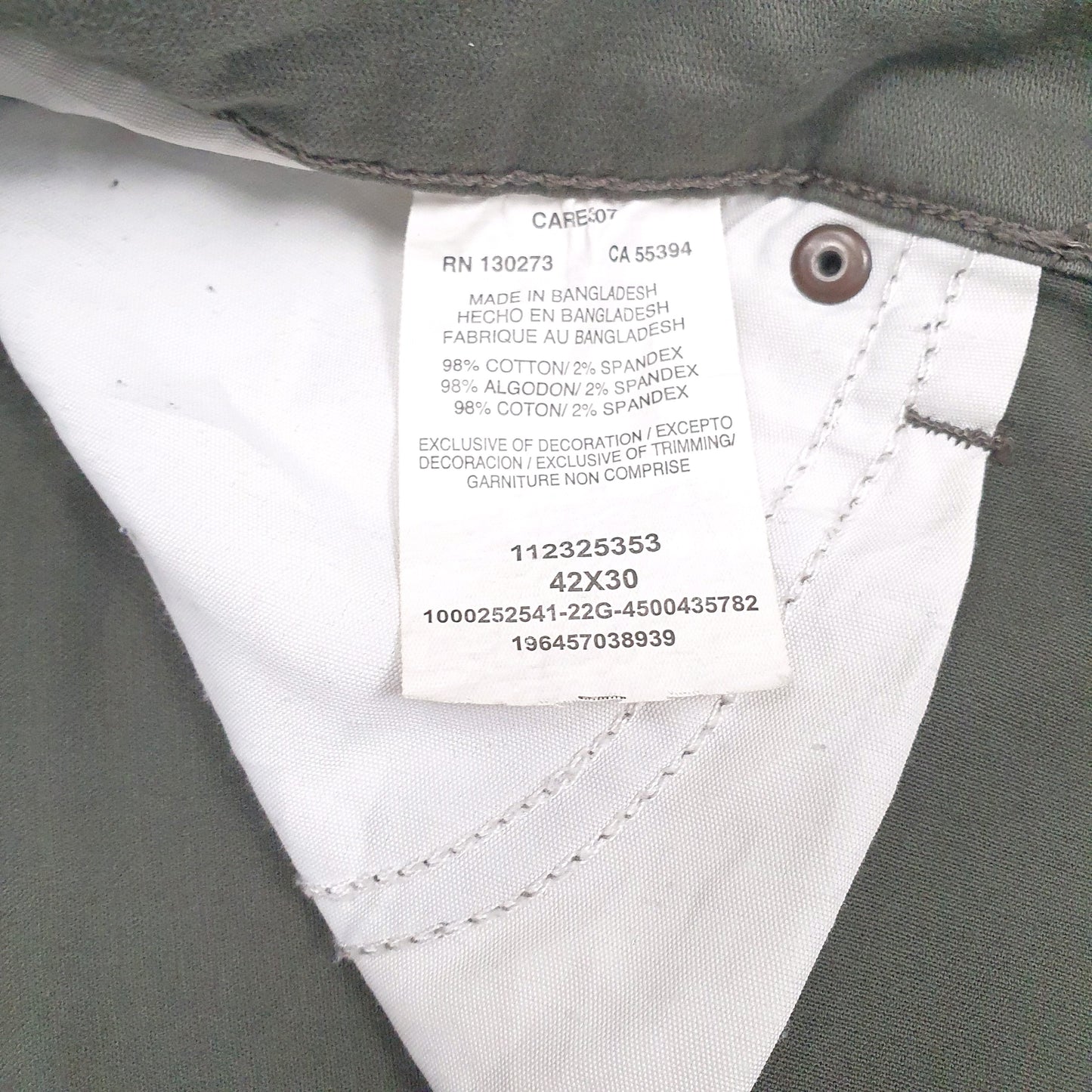 Mens Grey Wrangler   Trousers