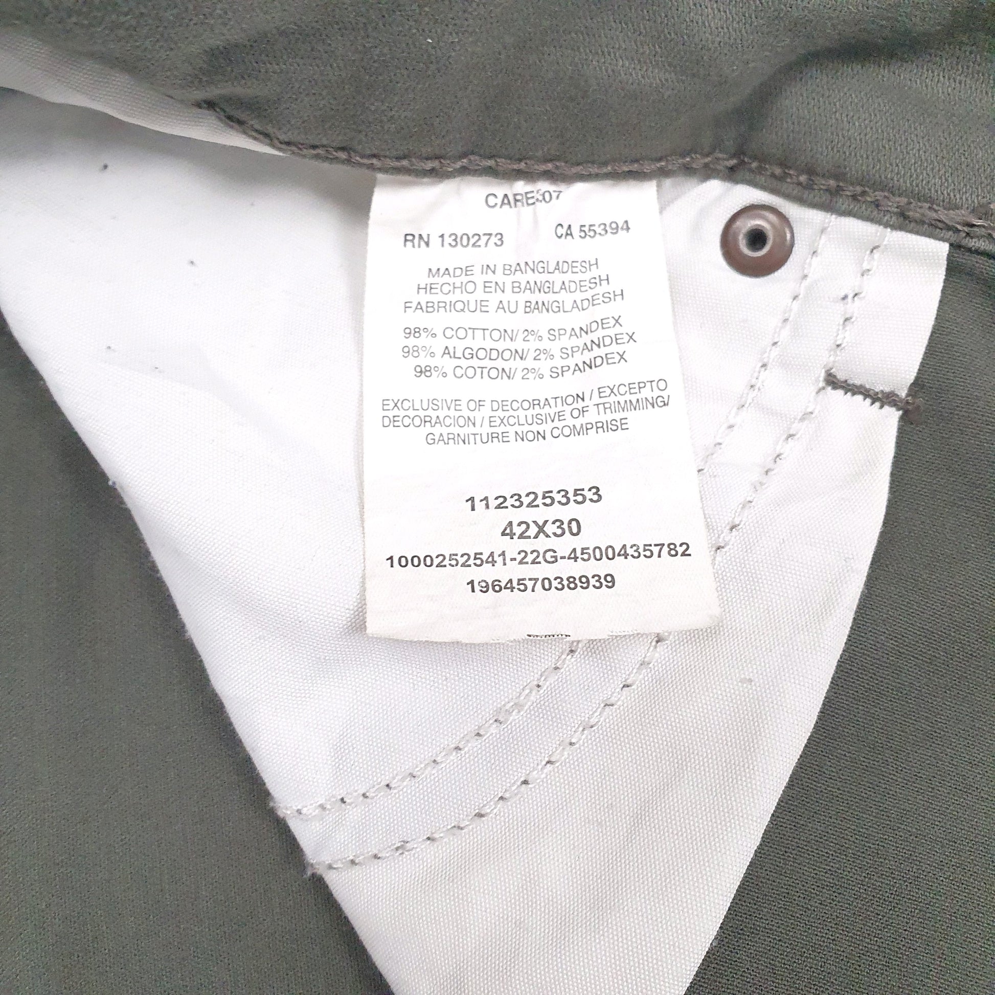 Mens Grey Wrangler   Trousers