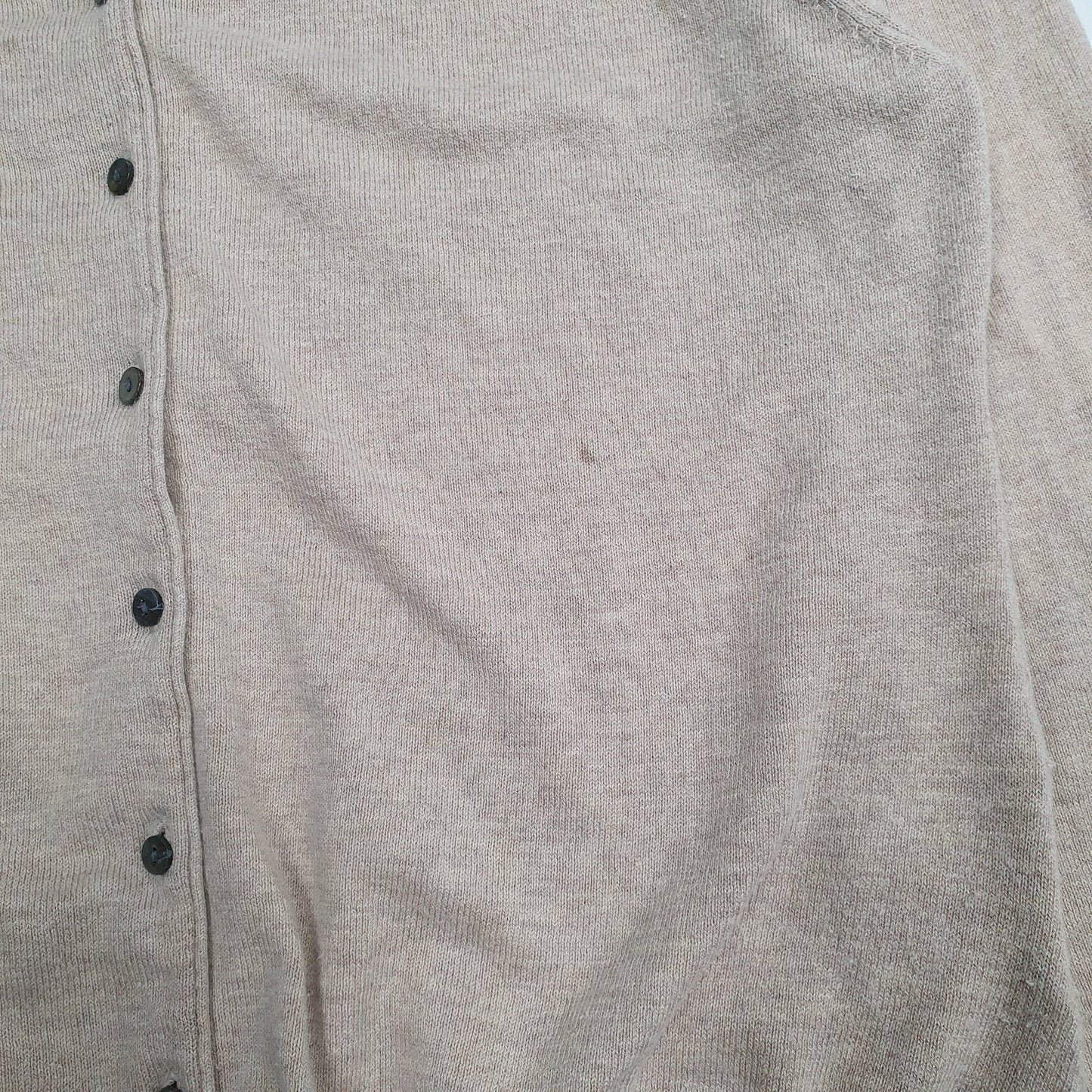 Womens Beige Woolovers  Cardigan Jumper