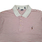 Mens Red Polo Ralph Lauren Vintage 90s Made In USA  Polo Shirt