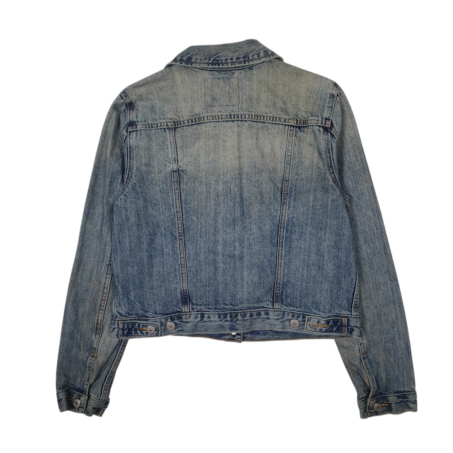 Womens Blue Levis Type 3 Trucker  Coat