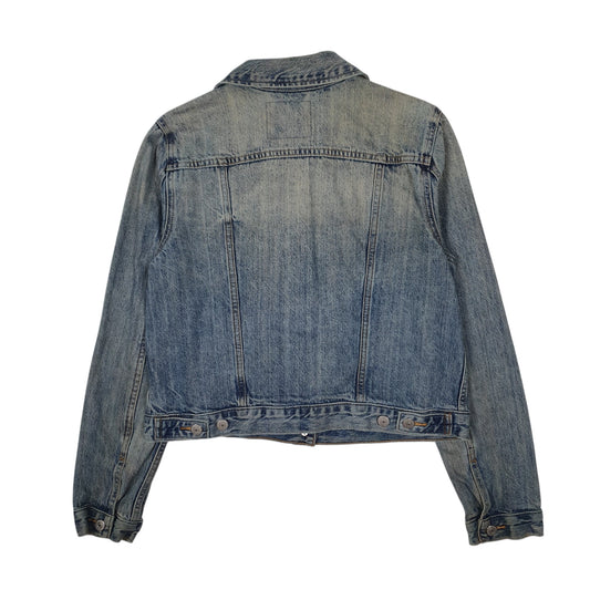 Womens Blue Levis Type 3 Trucker  Coat