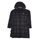 Womens Black The North Face Longline Parka  Coat