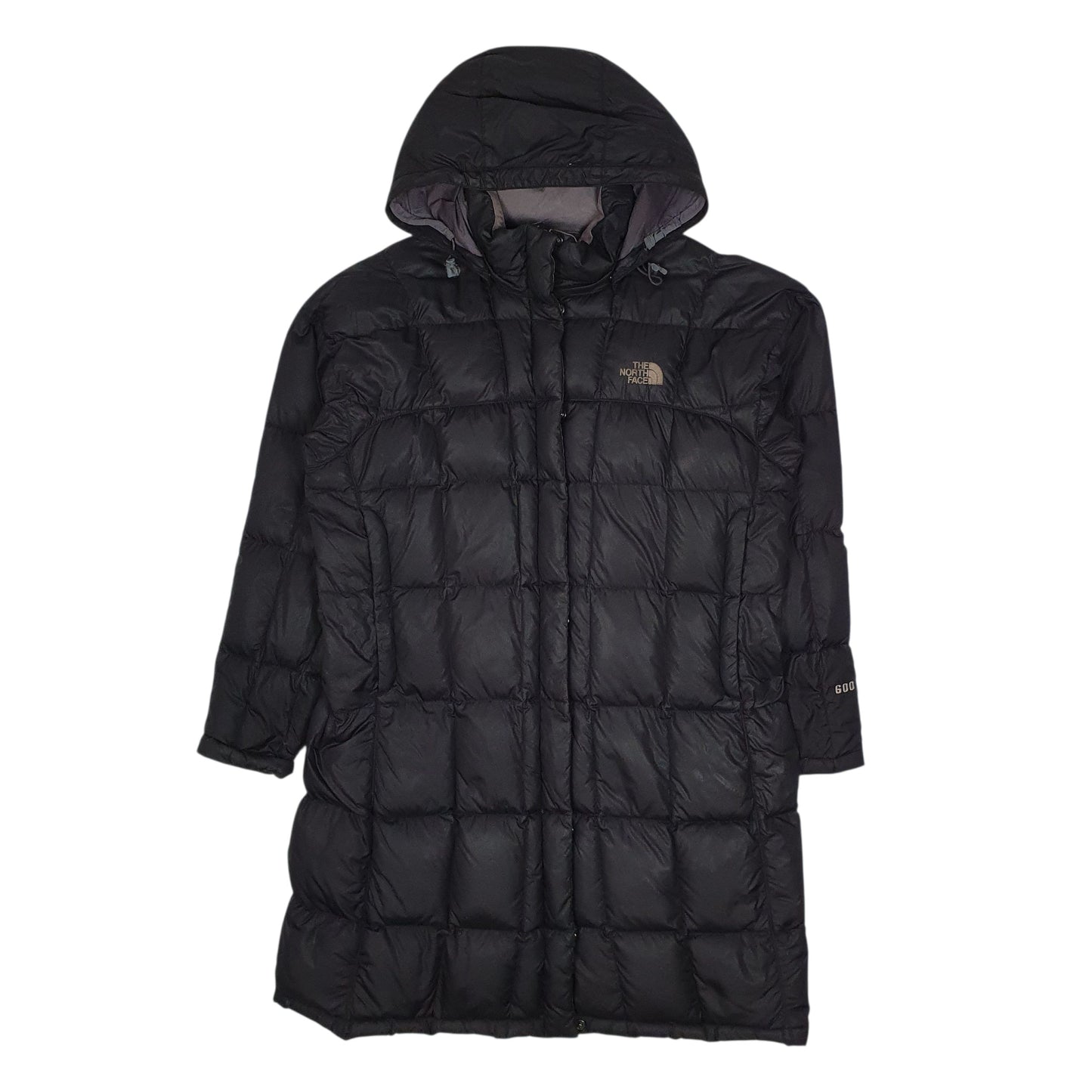Womens Black The North Face Longline Parka  Coat