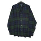 Mens Navy Polo Ralph Lauren Cardigan Plaid Long Sleeve Shirt