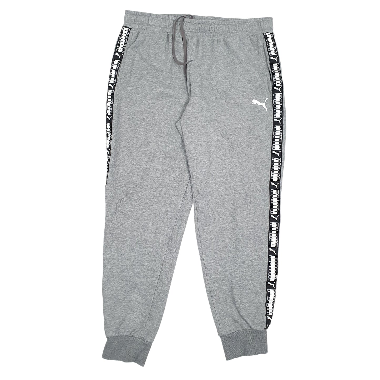 Mens Grey Puma  Jogger Trousers