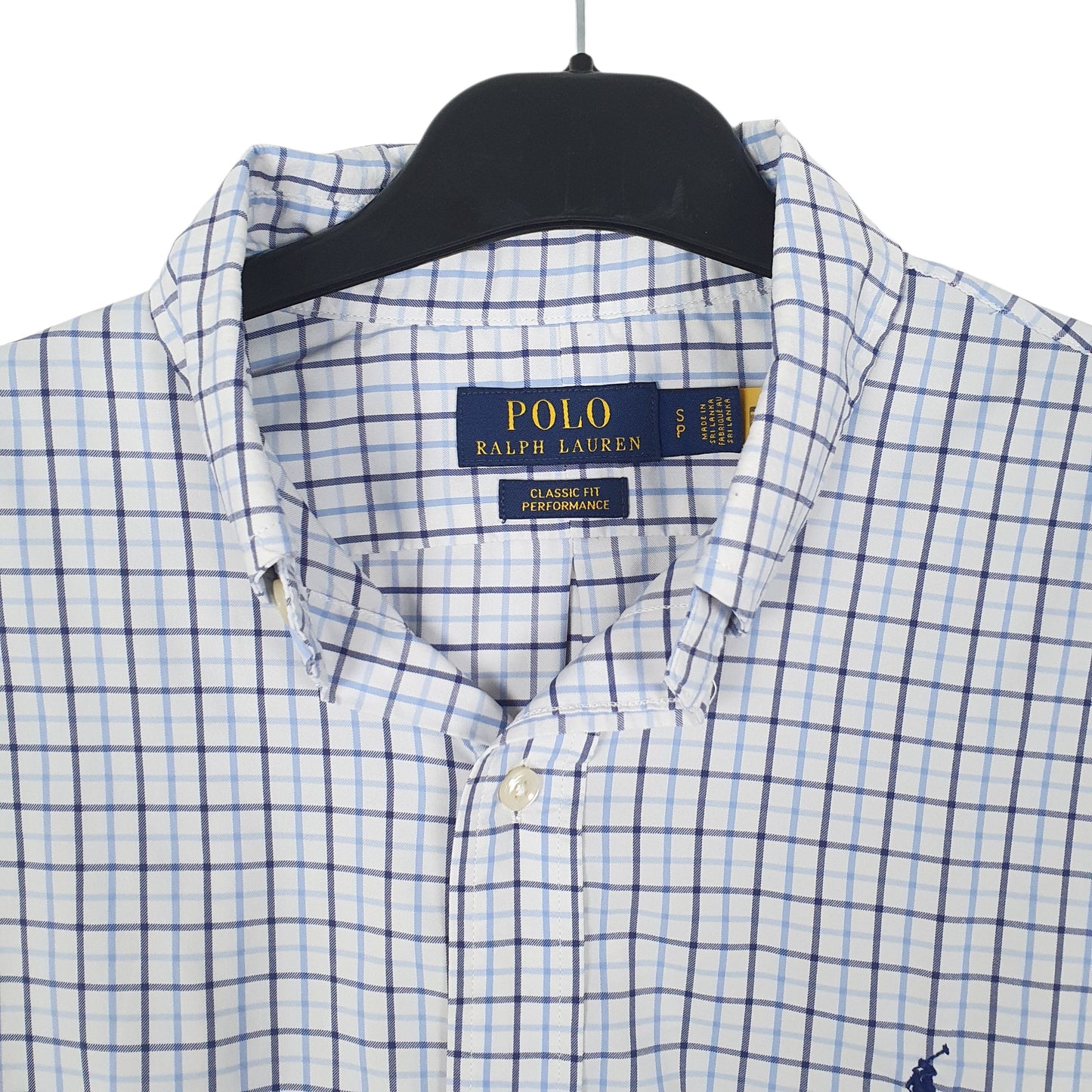 Mens Blue Ralph Lauren Performance  Shirt